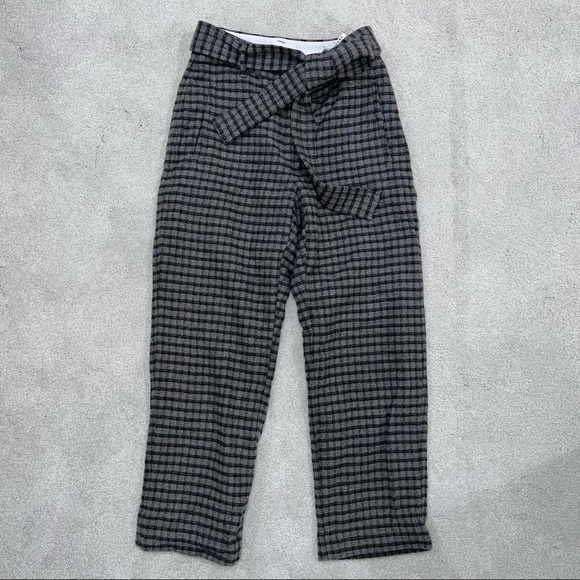 Aritzia Tie Waist Wool Pants LIKE NEW - Picture 3 of 3